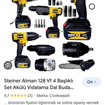 Dewalt Yanlış Ürün Ben Mağdurum
