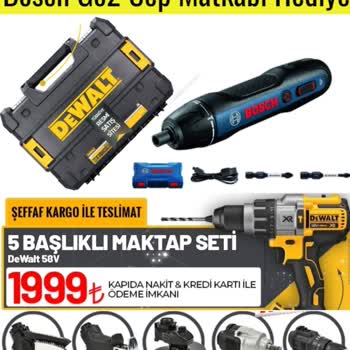 Dewalt Yanlış Ürün Ben Mağdurum
