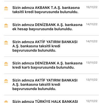 Findeks Olumsuz Başvuru Kayıtlarının Silinmesi!