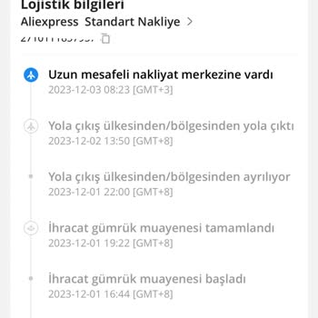 Aliexpress Türkiye Gümrük Ürünü Bekletmesi!