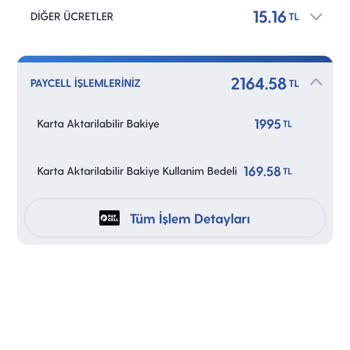 Turkcell Paycell Faturama Para Yansıdı