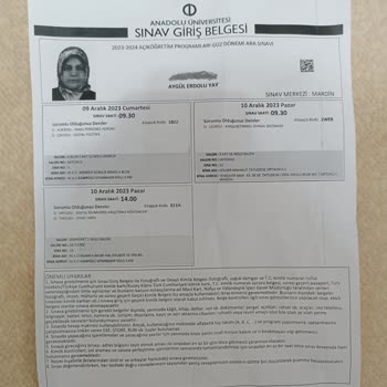 AÖF Mağduriyetimi Gidermeli. Telafi Sınavı Olmalı