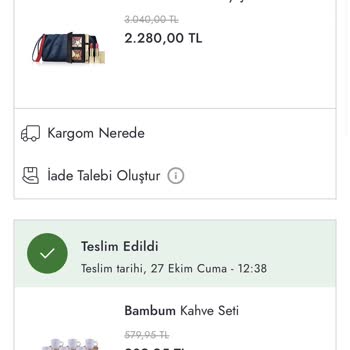 Boyner Siparişimin Teslim Edilmemesi