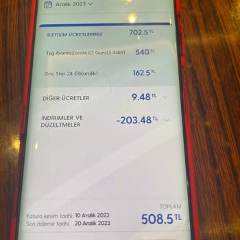 Turkcell Tyg Avantaj Adı Altında İznim Olmadan Ücret Kesintisi Yapıldı