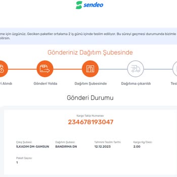 Trendyol Ve Sendeo Teslimat Sorunu