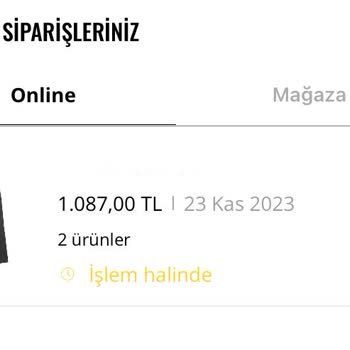 Stradivarius 23 Kasımdan Beri Siparişim Kargoya Verilmedi