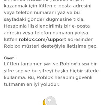 Hesap Erişim Sorunu Ve Kayıp Robux