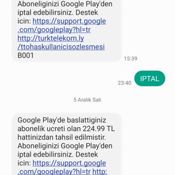 Remini Faturalı Hattımda İzinsiz Ücretlendirme!