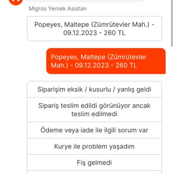 Migros Yemek Migros Market Müşteri Hizmetlerinin Umursamazlığı