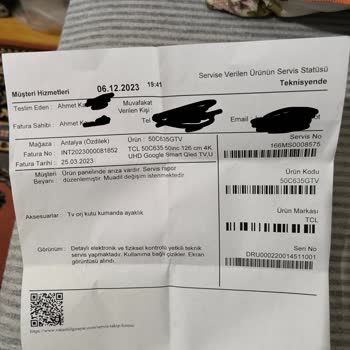 Vatan Bilgisayar Vatan Tv Değiştirmiyor Oyalama Taktiği Uyguluyor