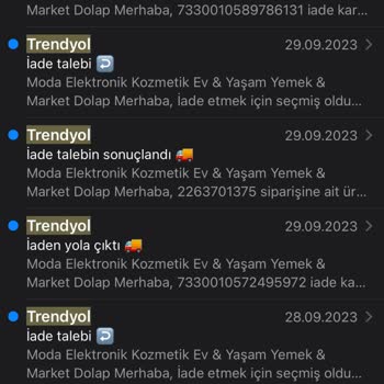 Trendyol Yapılamayan İade Skandalı