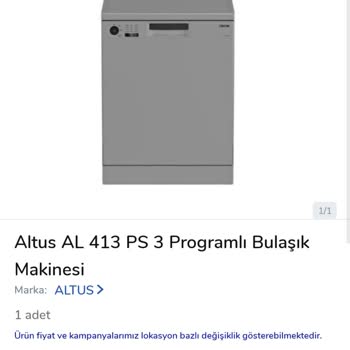 Carrefour SA Bulaşık Makinesi 5 Günde 1400 TL Fiyat Düştü!