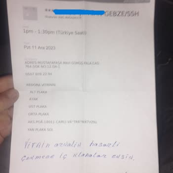 Gebze Kelebek Mobilya Teslim Ettikleri Kırık Mobilyayı Değiştirmiyor