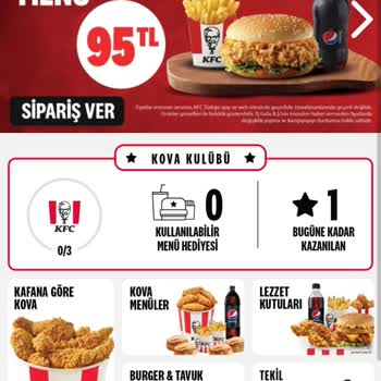 KFC Siparişim Çok Geç Geldi İptal Ettim Promosyon Silindi