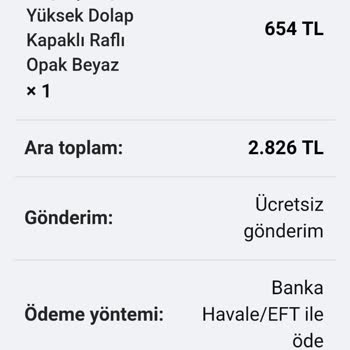 Ev Dekor Plaza Siparişimiz Elimize Geçmedi