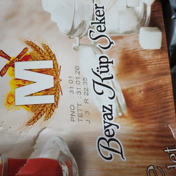Migros Küp Şekerden Mavi Poşet Ve Kıl Çıkması