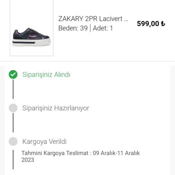 Nine West Kargo Gecikmesi Yaşadım