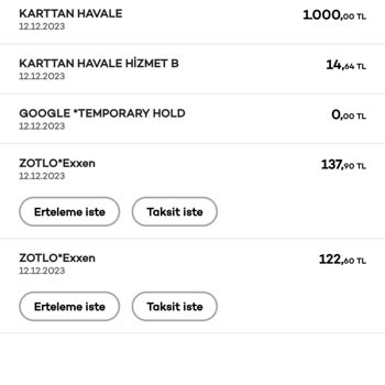 Exxen Spor Aylık Paket İşlemi Ters Köşe