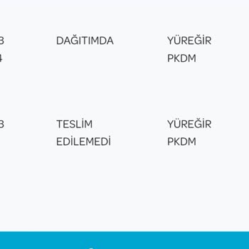 PTT Kargo Kuryenin Yalan Beyanı