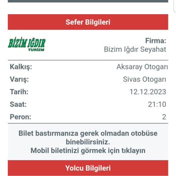 Bizim Iğdır Turizm Alışverişini Yaptığım Koltuğa Başka Kişiyi Oturttular