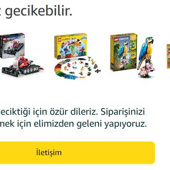 Amazon Türkiye Deposunda Teslimat Sıkıntısı
