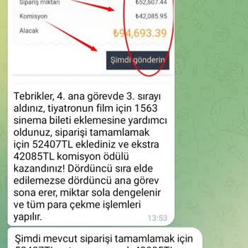 Telegram Benden Mağdurum Netflix Platformudur Diye Para Kazanacaksınız Dediler