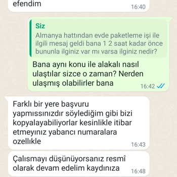 iskurpaketleme.com İşkur Sahte İlan Mağduriyeti Ve Bilgi İhlali
