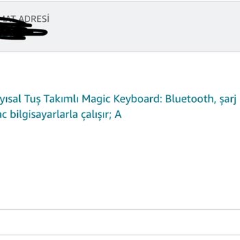 Amazon 1 Klavyeyi 3 Siparişte Doğru Gönderemiyor