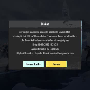 PUBG (Pubgmobile.com) Hesaba Giremiyorum Yardımcı Olun