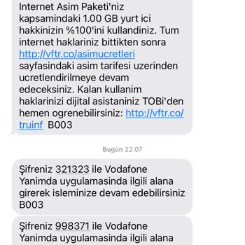 Vodafone Müşterilerini Mağdur Ediyor!