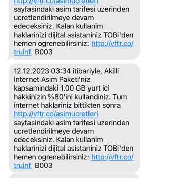 Vodafone Müşterilerini Mağdur Ediyor!