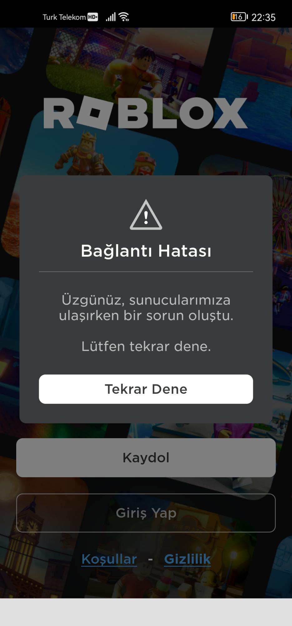 Roblox Hesaba Giriş Yapamıyorum - Şikayetvar