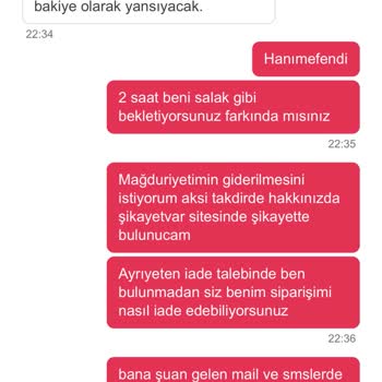 Yemek Sepeti'nin Boş Yere Bekletmesi Ve Mağduriyet Yaşatması
