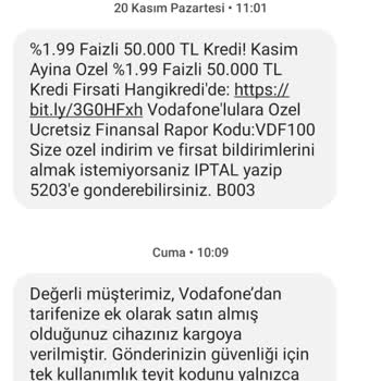 Vodafone Faturama Eklenen Cihaz Sorunu Ve Mağduriyetim