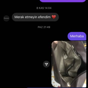 Shopier'den Aldığım Passionisbags_ İsimli Markanın Mesajlara Dönmemesi