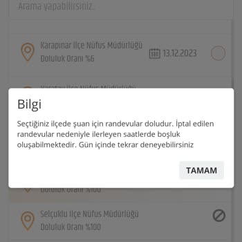 Nüfus ve Vatandaşlık İşleri Aylardır Randevu Alamıyorum Ehliyet Ve Kimlik İçin Günüm Geçiyor