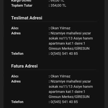 Kitantik Ürünün Elime Ulaşmaması