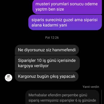 Mellon Çikolata Teslimatı Yapılmayan Sipariş