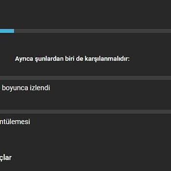 Youtube.com Para Kazanma Ve İzlenme Saati