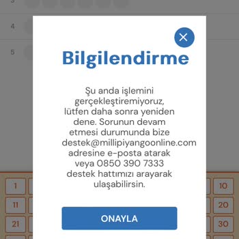 Milli Piyango Hesabımı Aktif Yapmıyorlar!