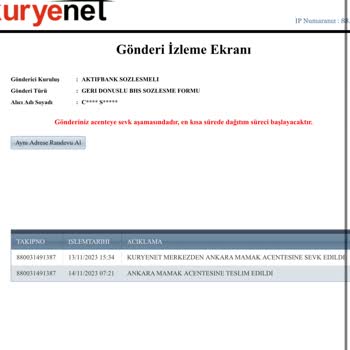 Kuryenet Gelmek Bilmeyen Kurye