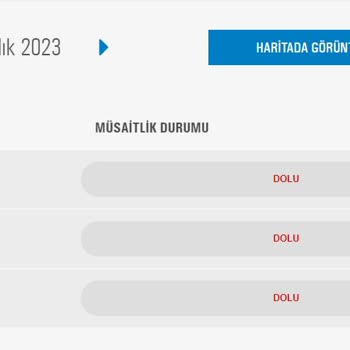 Tüvtürk Aydın Tüm Randevular Dolu
