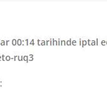 Yemeksepeti 1 Saat Sonra Sipariş İptali