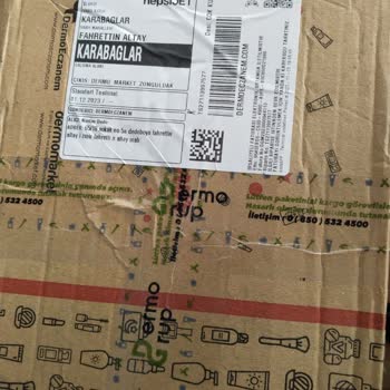 Dermoeczanem Eksik Ürünümü Talep Ediyorum