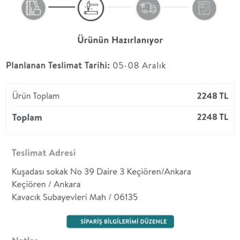 Vivense Siparişim Aylardır Teslim Edilmedi