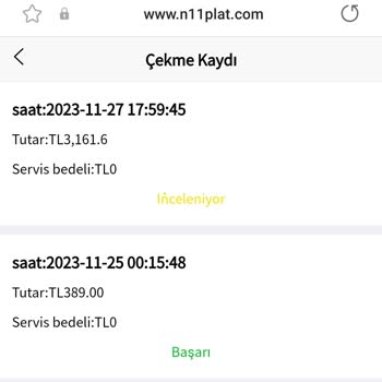 N11 Uygulamasında Mağduriyet Yaşadım