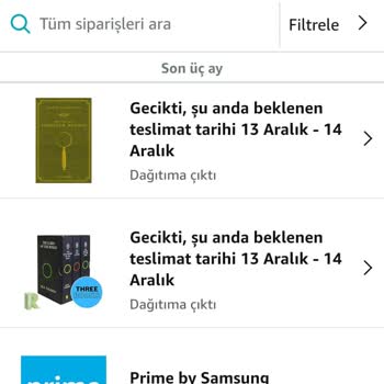 Agt_tr Kuryesi Amazondan Aldığımız Siparişi Teslim Etmedi.