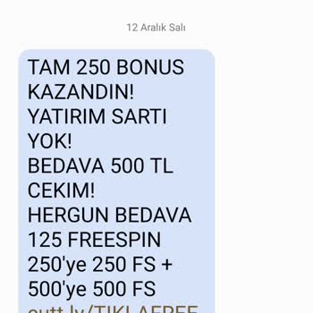 Vodafone Bahis Sitelerinden Gelen Mesajları Engellemiyor