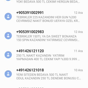Vodafone Bahis Sitelerinden Gelen Mesajları Engellemiyor