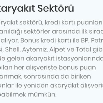 Aytemiz Bonus Puan İle Akaryakıt Vermiyor.